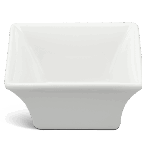 Chén chấm vuông 7 cm - Vuông Lys - Trắng Ngà A001_030792000gomminhlong.com