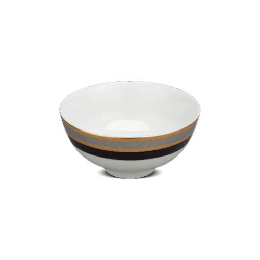 Chén cơm 11.5 cm - Sago - Hoa Hồng Đen khắc nổi A001_031106391gomminhlong.com