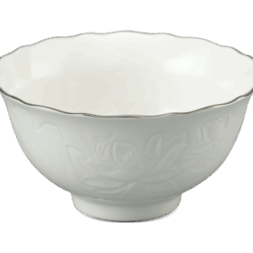  Chén cơm 11.5 cm - Sen IFP - Chỉ Bạch Kim A001_031196043gomminhlong.com