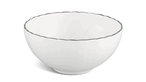 Chén cơm 12 cm - Ngọc Biển IFP - Chỉ Bạch Kim A001_031255043gomminhlong.com