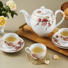  Bộ trà 0.8 L - Camellia - Hoa Đào A001_01803848003gomminhlong.com