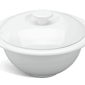  Thố vành 12 cm + nắp - Jasmine - Trắng A001_061219000gomminhlong.com