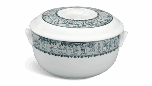 Thố + nắp - Jasmine - Vinh Quy Nhạt A001_061805197gomminhlong.com