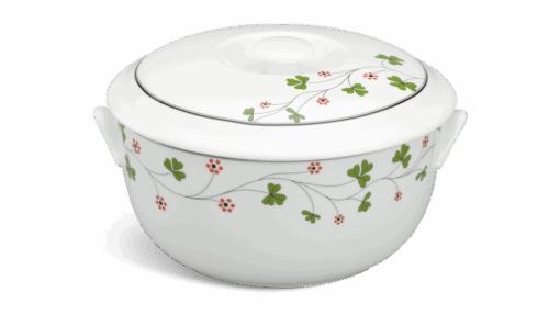 Thố 18 cm + nắp - Jasmine - Hoa May Mắn A001_061805216gomminhlong.com