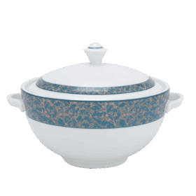  Thố 18 cm + nắp - Camellia - Diệp Lục A001_061822495gomminhlong.com