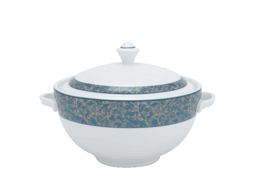 Thố 18 cm + nắp - Camellia - Diệp Lục A001_061822495gomminhlong.com