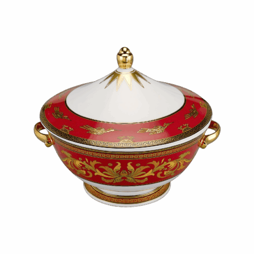 Thố 22 cm + nắp - Hoàng Cung - Quốc Sắc A001_062224068gomminhlong.com