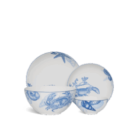 Bộ đồ ăn 09 sản phẩm - Timeless IFP - Đại Dương Sương Mờ A001_09LLA518gomminhlong.com