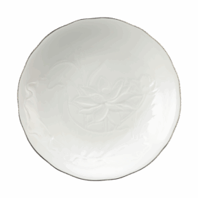  Dĩa tròn sâu 25 cm - Sen IFP - Chỉ Bạch Kim A001_582535043gomminhlong.com