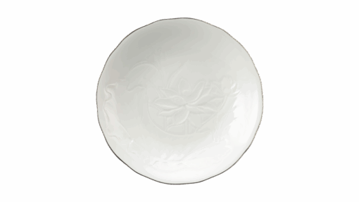 Dĩa tròn sâu 25 cm - Sen IFP - Chỉ Bạch Kim A001_582535043gomminhlong.com