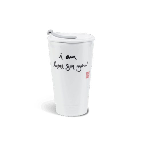 Ly sứ dưỡng sinh 0.48 L + nắp ống hút (K1) - Dưỡng Sinh - I am here for you A001_214888000IHgomminhlong.com