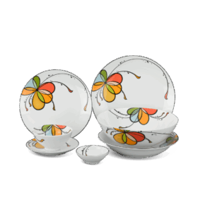 Bộ đồ ăn 22 sản phẩm - Daisy - Bóng Bay A001_22312gomminhlong.com