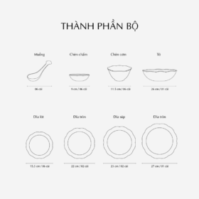  Bộ đồ ăn 30 sản phẩm - Đài Các IFP - Trang Trí Bạch Kim A001_30266gomminhlong.com