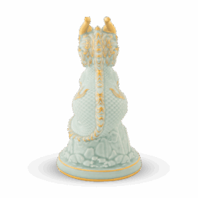  Tượng rồng Hảo Đức 23.9 cm - Men Ngọc Sương Mờ A001_312350522Vgomminhlong.com