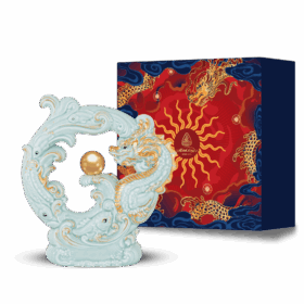  Tượng rồng Khải Đức 23.9 cm - Men Ngọc (bóng) A001_312357BMNVgomminhlong.com