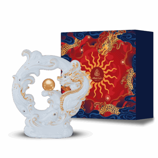 Tượng rồng Khải Đức 23.9 cm - Màu Trắng A001_312357TBVgomminhlong.com