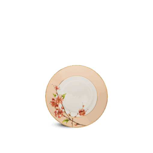 Dĩa tròn - Camellia - Hoa Đào A001_042060480gomminhlong.com