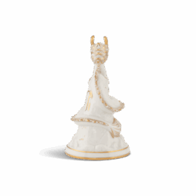  Tượng rồng Long Phù Đại Khánh 13.5 cm - Màu Trắng A001_441311TBVgomminhlong.com