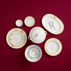  Bộ đồ ăn Âu-Á 45 sản phẩm - Camellia - Hương Biển kem A001_4506AA089gomminhlong.com