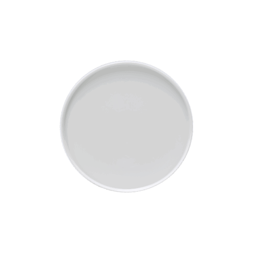 Dĩa tròn cạnh đứng - Timeless - Trắng A001_542231000gomminhlong.com