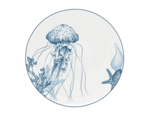 Dĩa tròn 25 cm (KL) - Timeless IFP - Đại Dương A001_542524479gomminhlong.com