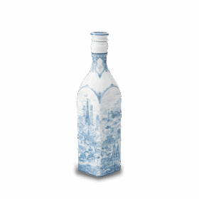  Chai sứ dưỡng sinh vuông 1.0 L + nắp (K1) - Dưỡng Sinh - Nam Quốc - Sài Gòn A001_691031VHCgomminhlong.com