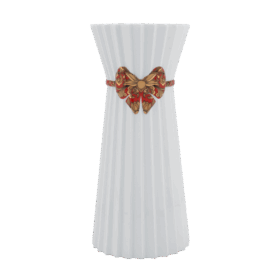 Bình hoa Thanh Tú 30 cm - Bình Hoa - Nơ Đỏ A001_693074529Dgomminhlong.com