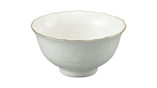Chén cơm 11.5cm - Sen IFP -Chỉ Vàng A001_031196014gomminhlong.com