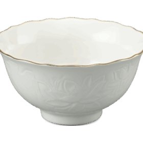 Chén cơm 11.5cm - Sen IFP -Chỉ Vàng A001_031196014gomminhlong.com