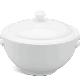  Thố 18 cm + nắp - Camellia - Trắng A001_061822000gomminhlong.com