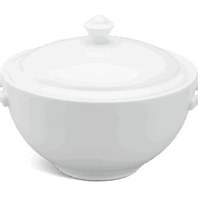  Thố 18 cm + nắp - Camellia - Trắng A001_061822000gomminhlong.com