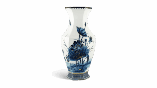 Bình hoa Lộc Phát 40 cm - Bình Hoa - Sen Vàng Nền Trắng A001_694020345gomminhlong.com