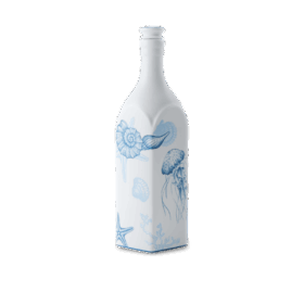 Chai sứ dưỡng sinh vuông 1.0 L + nắp (K1) - Dưỡng Sinh - Đại Dương A001_691031479gomminhlong.com
