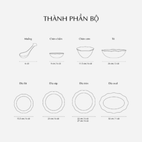  Bộ đồ ăn Âu-Á 45 sản phẩm - Đài Các - Trang Trí Bạch Kim A001_4506AA266gomminhlong.com