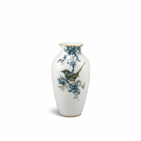 Bình hoa 27 cm - Bình Hoa - Chích Chòe & Quả Quất - Cobalt Vàng A001_112776396CVgomminhlong.com