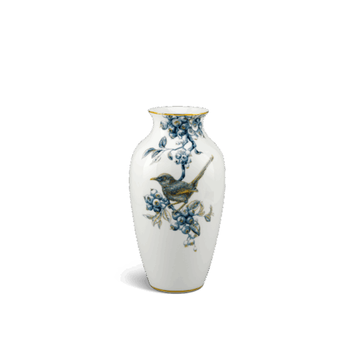 Bình hoa 27 cm - Bình Hoa - Chích Chòe & Quả Quất - Cobalt Vàng A001_112776396CVgomminhlong.com