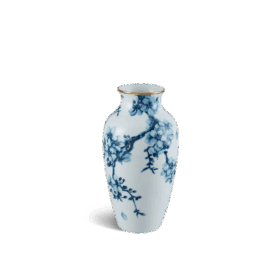 Bình hoa 27 cm - Bình Hoa - Hoa Mai cobalt CV A001_112776364gomminhlong.com
