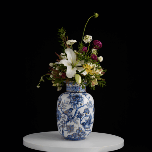 Bình hoa 35 cm - Bình Hoa - Se Sẻ Và Bông Hoa A001_693564545gomminhlong.com