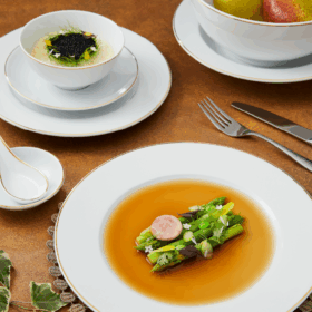  Bộ đồ ăn 22 sản phẩm - Jasmine - Chỉ Vàng A001_22014gomminhlong.com