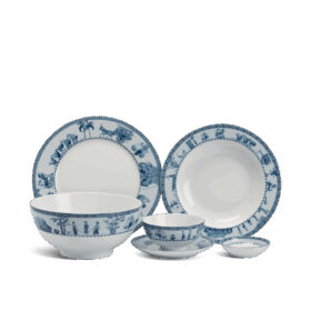  Bộ đồ ăn 22 sản phẩm - Jasmine - Thôn Dã A001_22179gomminhlong.com