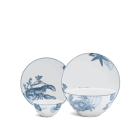 Bộ đồ ăn 9 sản phẩm - Timeless - Đại Dương Sương Mờ A001_09LLT518gomminhlong.com