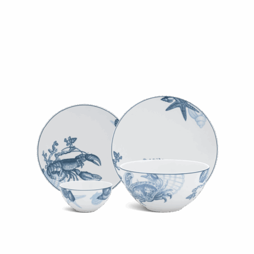 Bộ đồ ăn 9 sản phẩm - Timeless - Đại Dương Sương Mờ A001_09LLT518gomminhlong.com