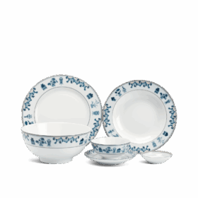 Bộ đồ ăn 10 người 36 sản phẩm - Jasmine - Tứ Quý A001_36133gomminhlong.com