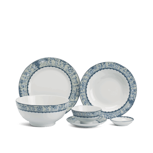 Bộ đồ ăn 10 người 36 sản phẩm - Jasmine - Vinh Quy Nhạt A001_36197gomminhlong.com