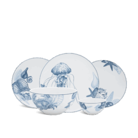  Bộ đồ ăn 17 sản phẩm - Timeless - Đại Dương Sương Mờ A001_17LLT518gomminhlong.com