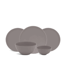 Bộ đồ ăn 17 sản phẩm - Timeless - Màu Xám 3 A001_17LLT515gomminhlong.com