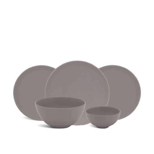 Bộ đồ ăn 17 sản phẩm - Timeless - Màu Xám 3 A001_17LLT515gomminhlong.com
