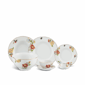 Bộ đồ ăn 25 sản phẩm (B) - Camellia - Cát Tường A001_25302Bgomminhlong.com