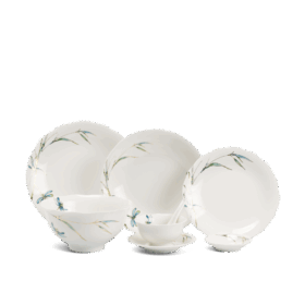 Bộ đồ ăn 6 người 32 sản phẩm - Mẫu Đơn IFP - Thanh Trúc A001_3206DG176MNgomminhlong.com