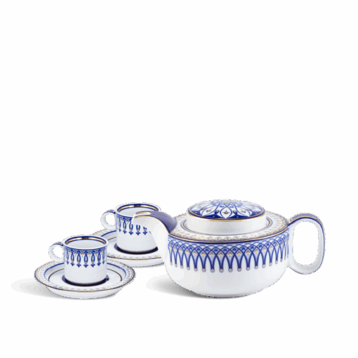 Bộ trà 0.38 L - Gastroline - Đồng Tâm Xanh Dương A001_68384247003gomminhlong.com